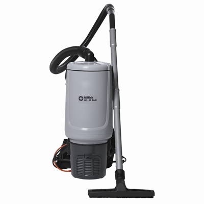 107410453: Aspirateur poussières dorsal Nilfisk GD 10 - recupel inclus