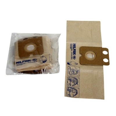 22198000: Sac poussières Backuum + préfiltre - 5 pièces