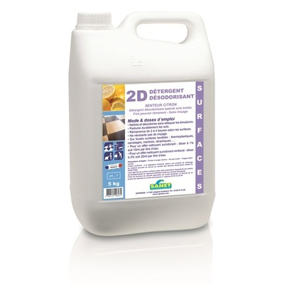 300544: SANET 2D Senteur Citron - dét neutre parfumé - 5 l