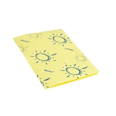 320328: Lavette éponge - 36 x 25 cm - 16 x 10 pièces - JAUNE