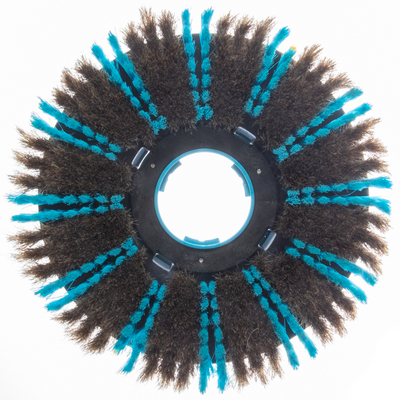 444459: Set I-Mop borstels Natrual Hair XL *BLUE*