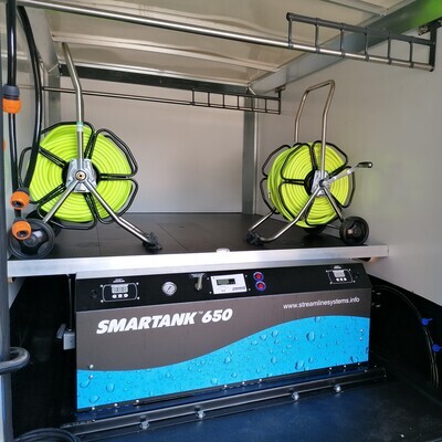 701146: Système Telewash 650L avec RODI + remorque