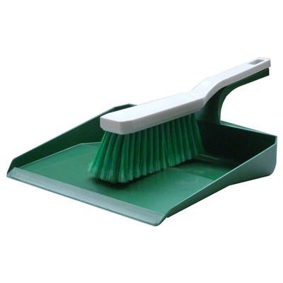 611384G: Balayette + pelle à poussière Boma - VERT