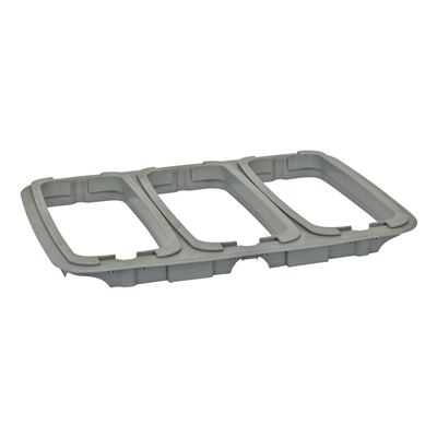 712306: Adaptateur Click-in pour porte-sac simple - répartition 1/3-1/3 - 1/3