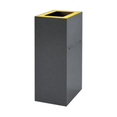 625160: Bomabin Select Modus - 60 l - GRIS - couvercle JAUNE