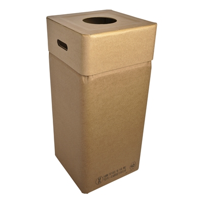 625700: Bomabin Select Cardboard - 110 l - couvercle à ouverture ronde étroite