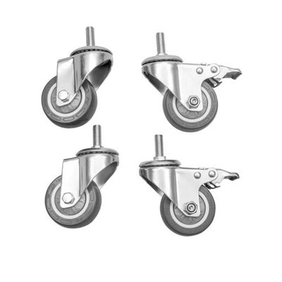 750526: Roues pour Bomabin Select Modus 60 l et 90 l - set de 4 pièces