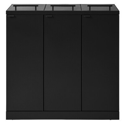 625700: Bomabin Select Bica - 3 x 65 l - NOIR - couvercle/couvercle/couvercle