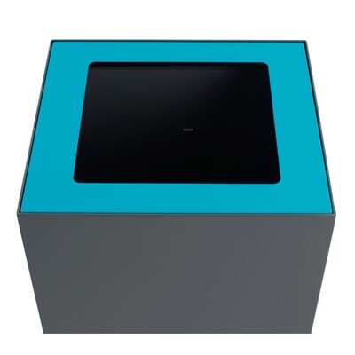 750516: Couvercle pour Bomabin Select Modus - 90 l - BLEU