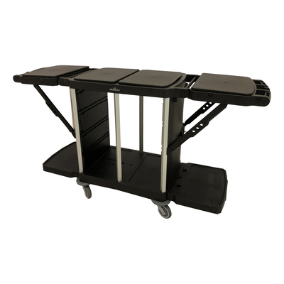 762361: Greenspeed C-Shuttle de collecte des déchets ouvert avec 4 compartiments (avec couvercles)