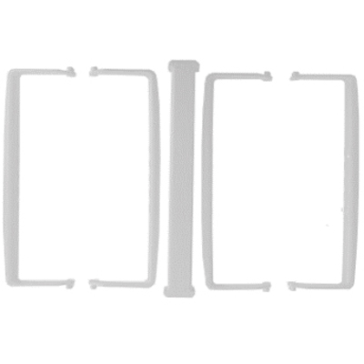 762351: Greenspeed C-Shuttle levier bloque sac - 2 x 70 l - (5 pièces) - GRIS