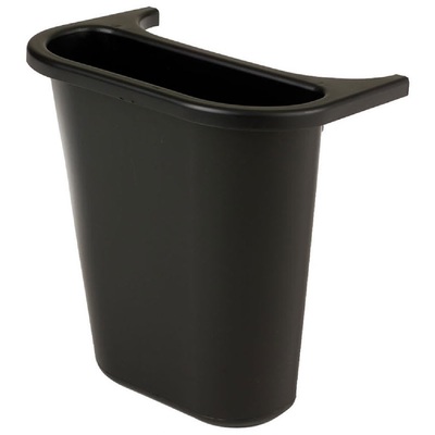762986: Bac de tri pour corbeille à papier rectangulaire en PE - 4,5 l - NOIR