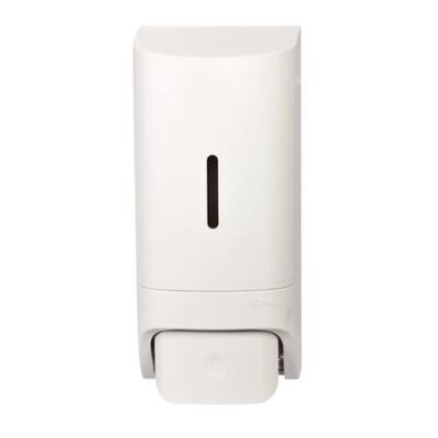 777923: Distributeur de savon à mains Admire - 1000 ml - rechargeable - BLANC