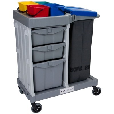 712306: SystemCar 1054 R - avec des roues en caoutchouc et tiroirs verrouillables