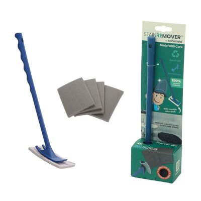 Toilet descaler stick - starter set (holder + 4 pads)