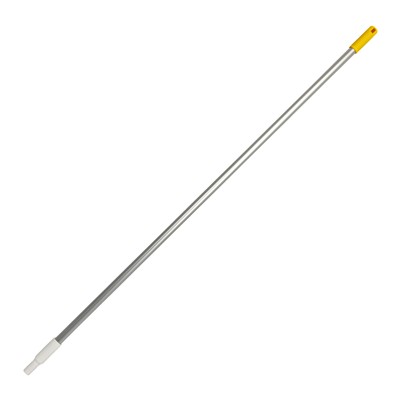 Manche en aluminium avec filet - 150 cm - JAUNE