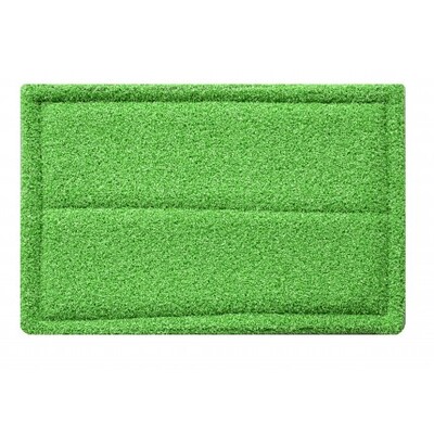 Fiber schuurpad - 25 x 10 x 2,5 cm - GROEN