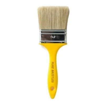 Flat varnish brush - 70 mm