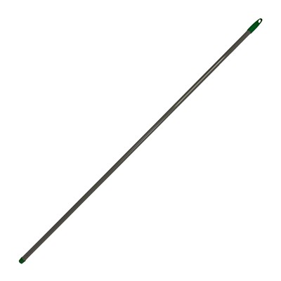Plastic-coated metal handle with screw thread - 150 cm