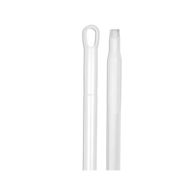 Manche monobloc ergonomique avec filet - 150 cm - BLANC