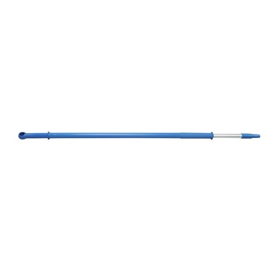 Manche télescopique aluminium Boma Food - 125-200 cm - Ø32 mm - BLEU