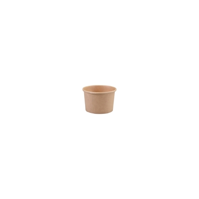 Kraft Cardboard Sauce Cup - 45 ml - Ø 56 mm x 40 mm - 2000 pcs - Includes FOST PLUS fee