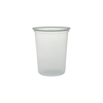 Soup Container Injection Moulded 1000cc Transparent Ø115x137mm 250pcs