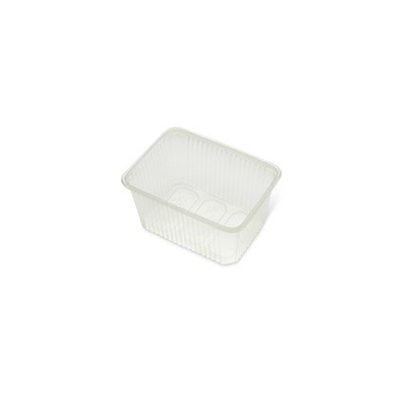 Barquette rect. pp 1500cc transp. 180x133x93mm 300pcs