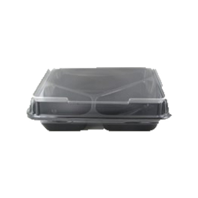 Couvercle rectangulaire cpet transparent 232x183mm 324pcs