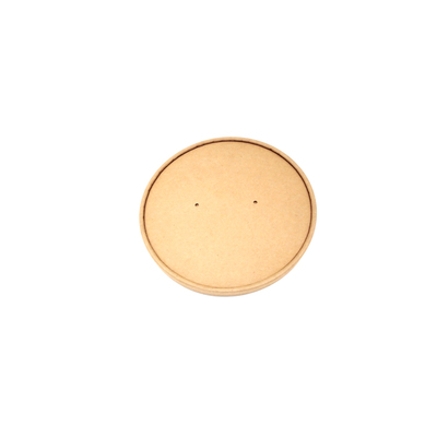 Couvercle kraft pour cont. potage/sauce 360 ml - Ø 90 mm - 500 pièces