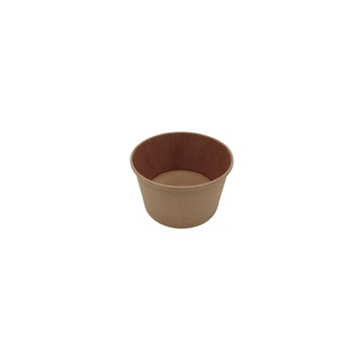 Container soep/saus kraft 480 ml - Ø 115 x 69 mm - 500 stuks