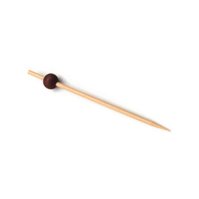 Bamboo Skewer Black Ball 12cm 250pcs