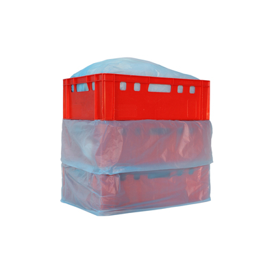 Sacs en filet bleus transparen