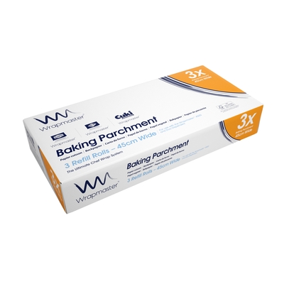 Wrapmaster recharge rouleau papier cuisson 45cmx50m