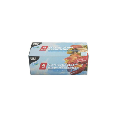 Diepvrieszakken 4l 25x40cm 35my Op Rol 60st