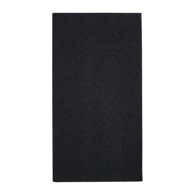 Airlaid servet soft zwart 8-v