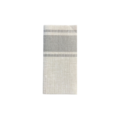 Serviette airlaid aurus grise 40x40cm 1/8 1000pcs