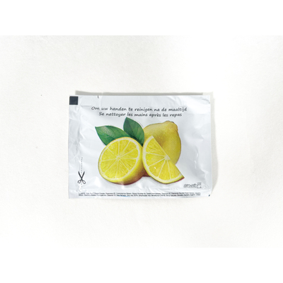 Rince-doigts citron - 500 pièces