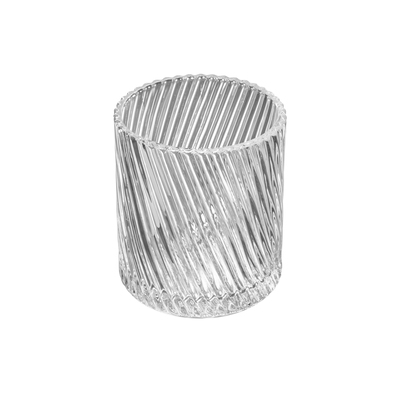 Relight Houder Twist Glas Tran