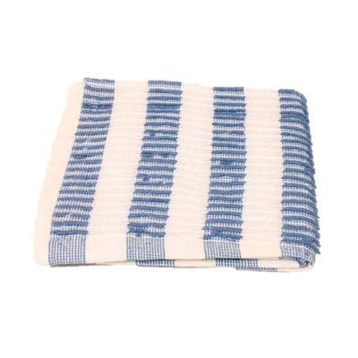 Pure cotton chequered dish cloth - 35 x 35 cm