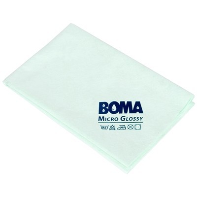 Micro Glossy glass cloth - 50 x 60 cm - GREEN