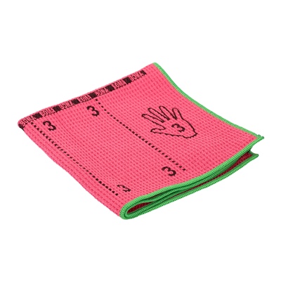 Chiffon microfibre Greenspeed Original Heavy avec impression technique de pliage - 40 x 40 cm - ROUGE