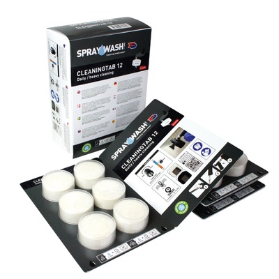 SprayWash CleaningTab 12 - ongeparfumeerd - 18 stuks