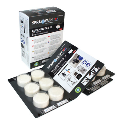 SprayWash CleaningTab 12 - parfumé - 18 pièces
