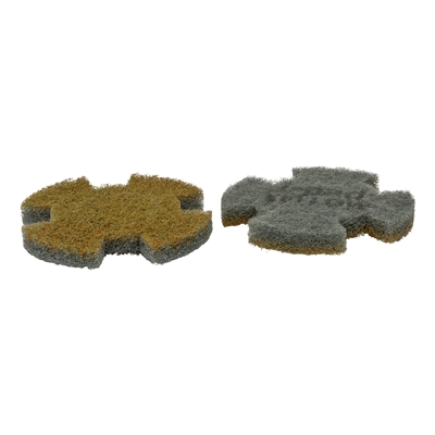 I-MOP XL 2 Twister pads GEEL