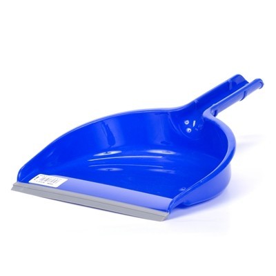 Pelle à poussière plastique - 22 cm - BLEU