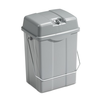 Sealable bucket - 12 l - GREY