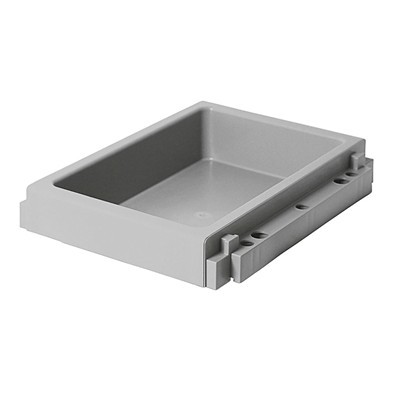 Plastic tray central female/female Systemcar