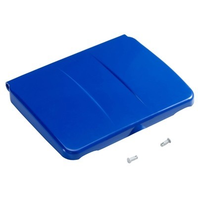 120-liter Bag Holder Lid for SystemCar - with Workbench Holder - BLUE