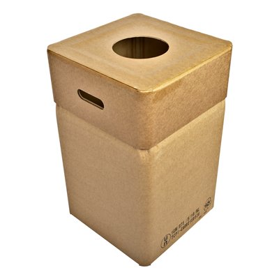 Bomabin Select Cardboard - 82 l - couvercle à ouverture ronde étroite